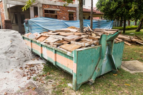 Organized house clearance process in Brixton