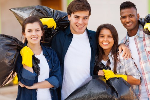 Scheduling waste removal service in Brixton