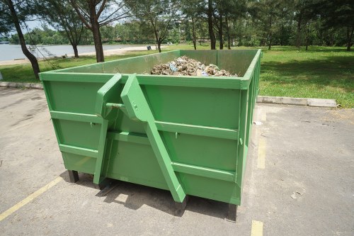 Garden clearance tools and equipment used by professionals